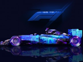 Mercedes F1 W05 Formula One racing car