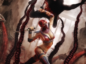 Skarlet in Mortal Kombat