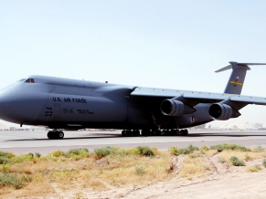 C 5 Galaxy at Balad Air Base Iraq