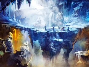 Frozen Cave in Trine 2