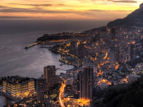 Monaco in Twilight
