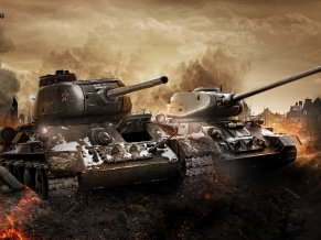 T 34 & T 34 85 in World of Tanks