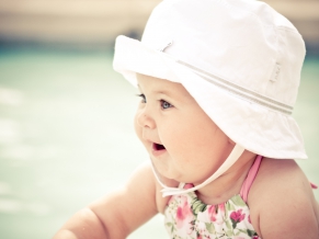 Cute Baby With Hat