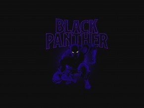 Black Panther Minimal Artwork 4K