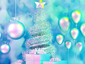 Christmas Tree Decoration 4K