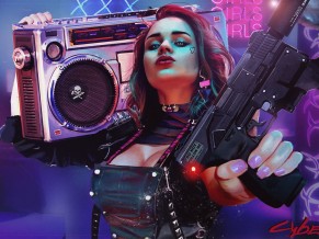 Cyberpunk 2077 Cosplay 4K HD