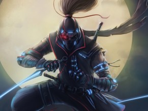 Cyberpunk Ninja Warrior 4K HD