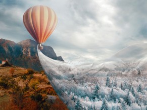 Hot air Balloon Fantasy 4K