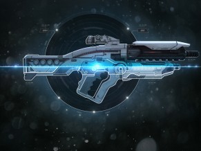 Mass Effect Assault rifle 4K