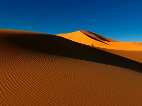 S dunes in Desert 4K
