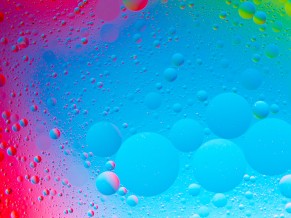 Vibrant Abstract Bubbles 4K