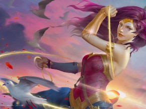 Wonder Woman Artwork 4K 1