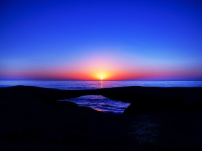Sunset Horizon 5K