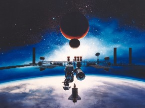 Space Station Freedom 4K