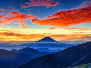 Mount Fuji Panorama 5K