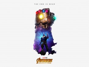 Thanos Infinity Gauntlet Artwork 5K