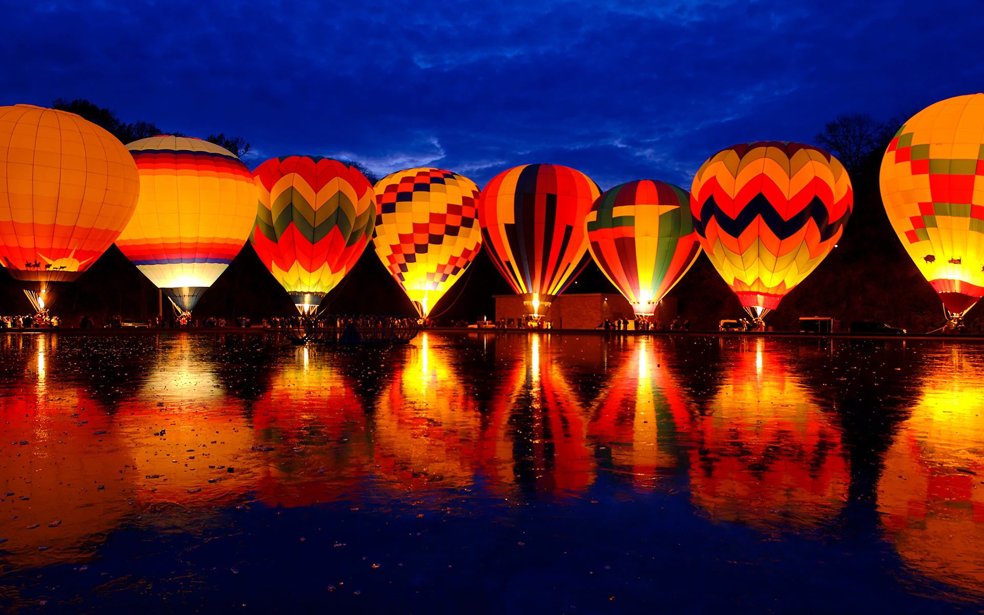 Balluminaria Hot Air Balloon Glow Festival Wallpapers | Wallpapers HD