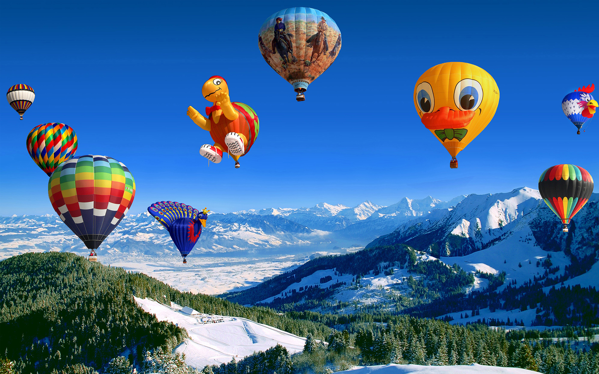 Hot Air Balloon Festival Wallpapers | Wallpapers HD