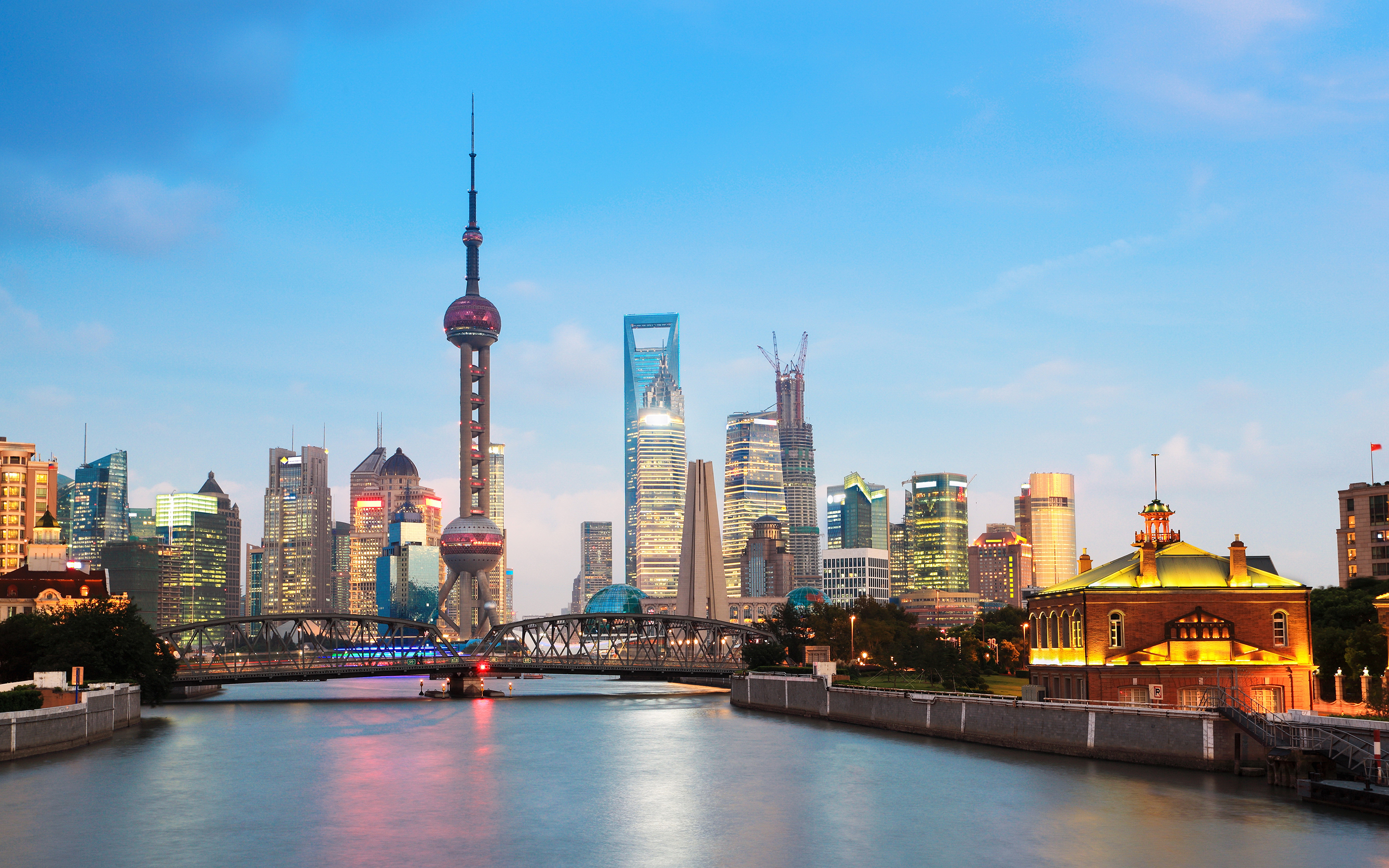 Shanghai Cityscape Wallpapers | Wallpapers HD2880 x 1800