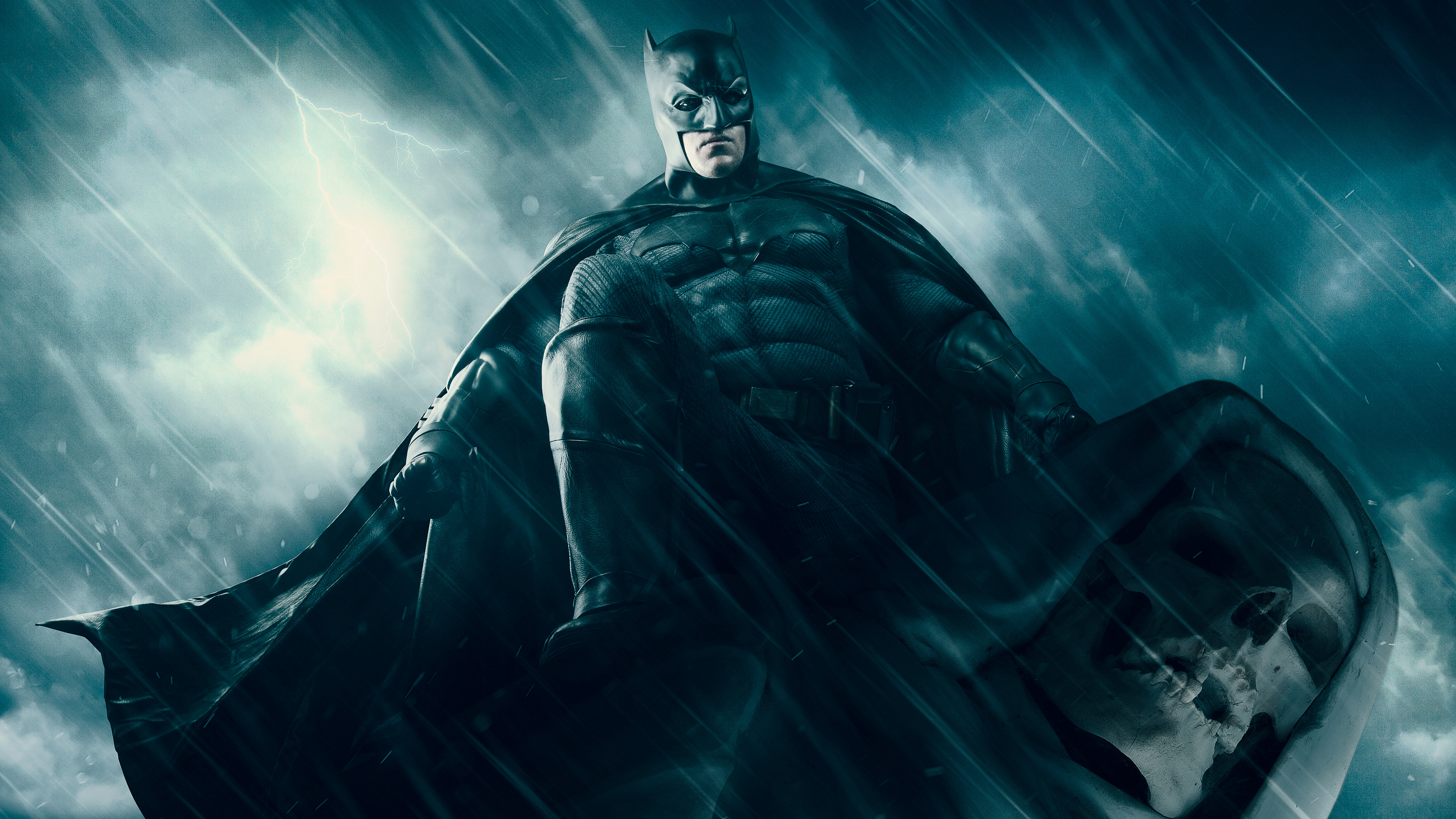 Batman Wallpaper 4K, Dark, Illustration