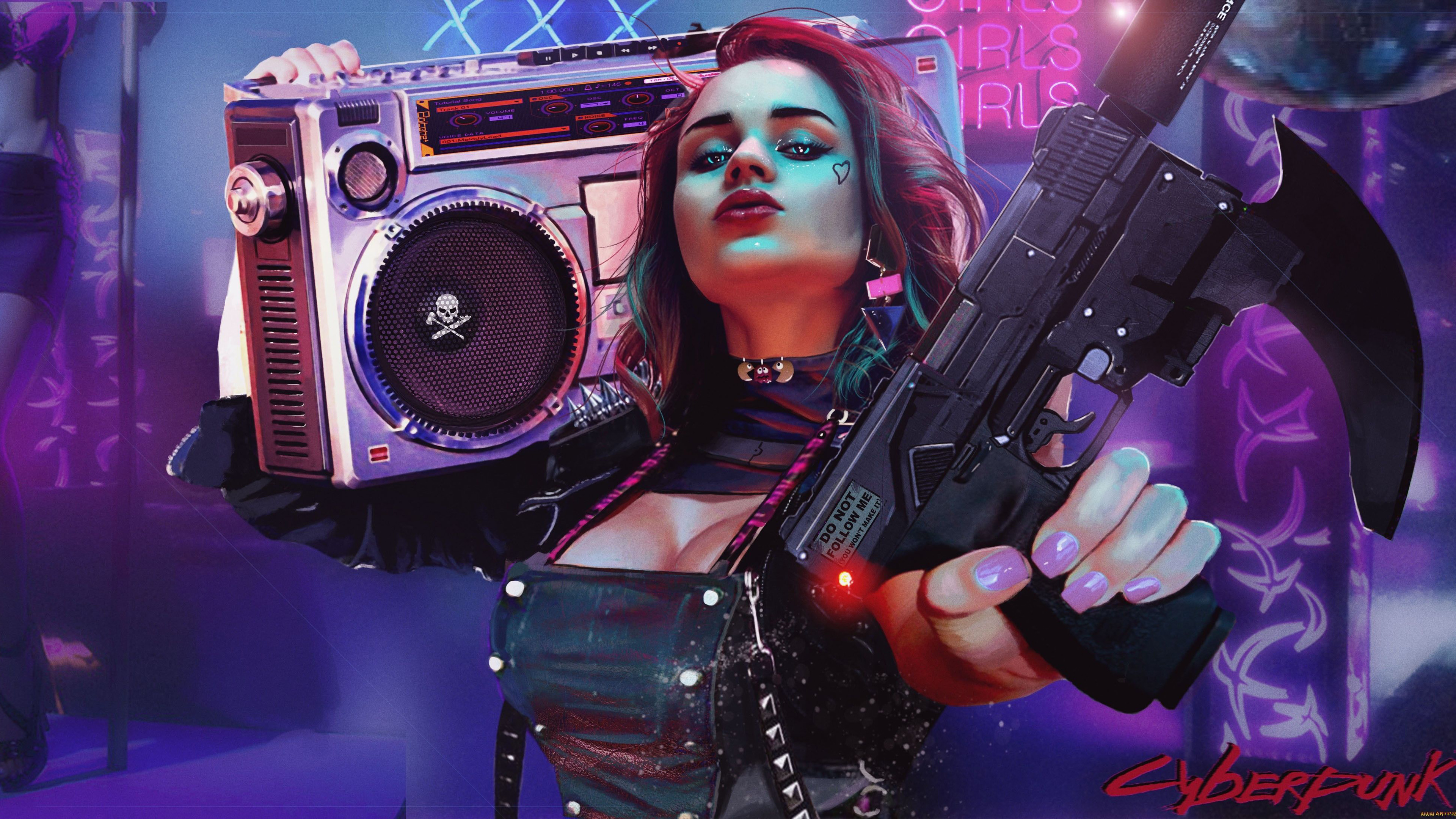 Cyberpunk 2077 Cosplay 4K HD Wallpapers