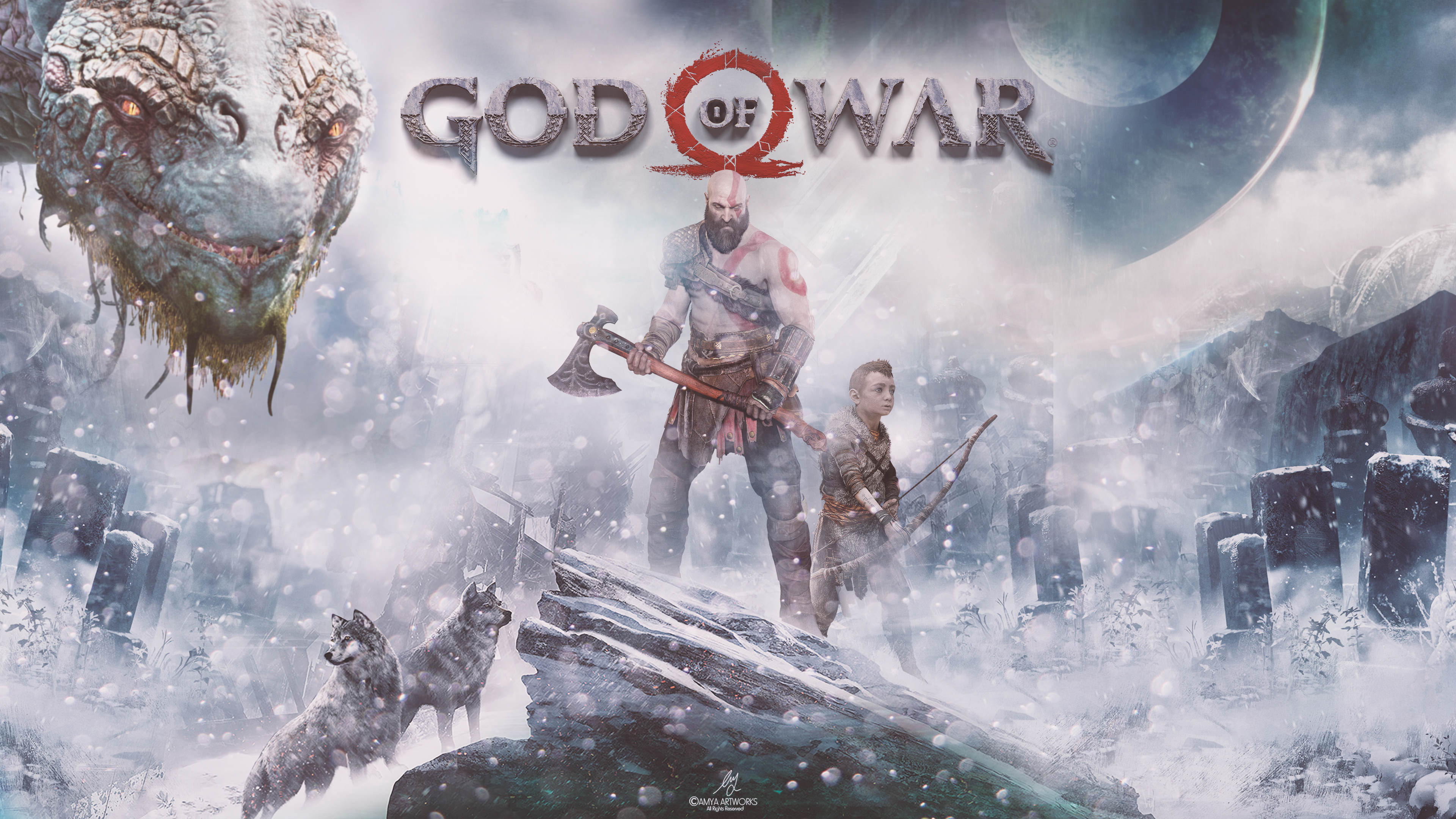 God Of War 4K Wallpapers - Wallpaper Cave