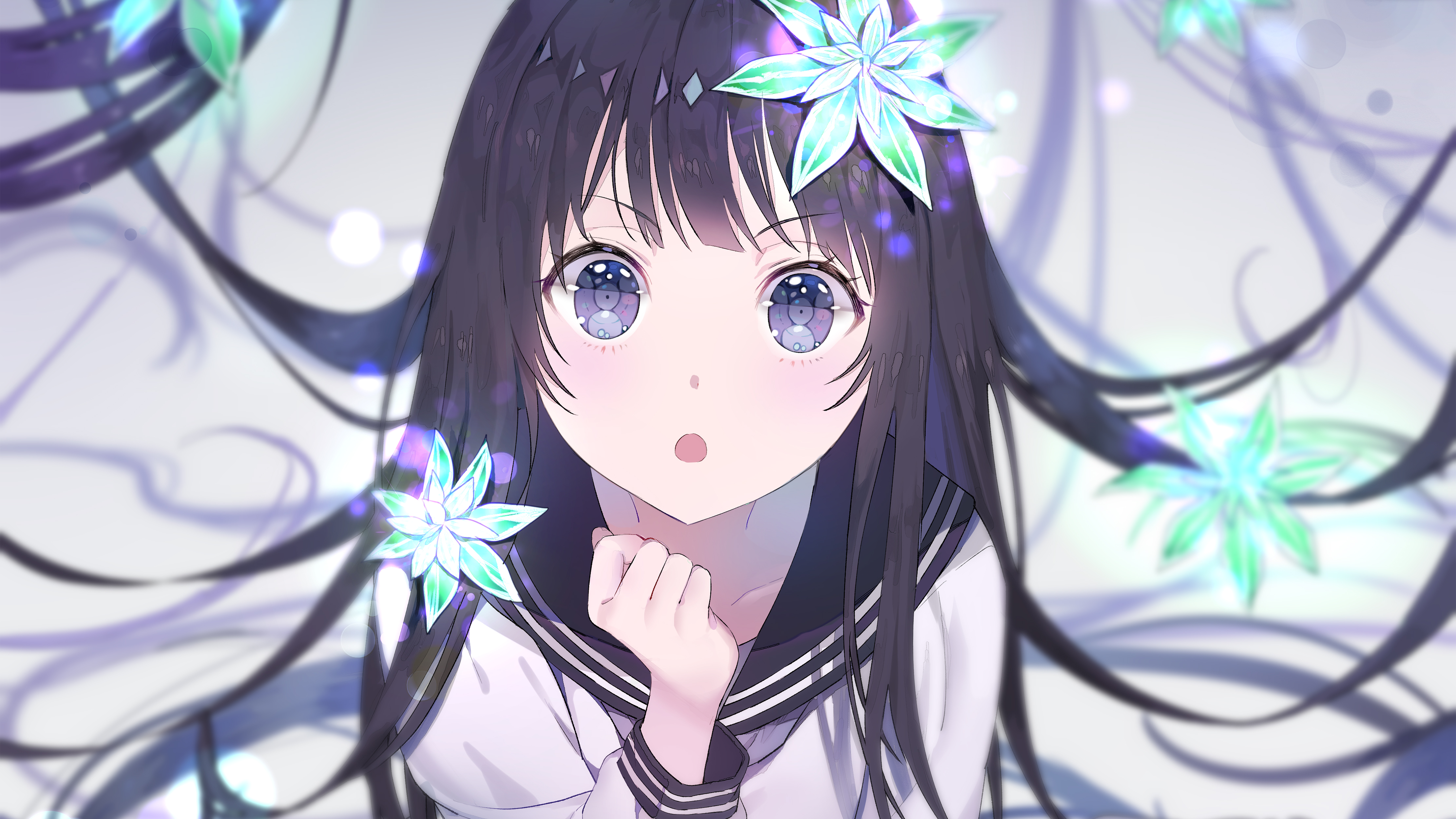 Cute Anime girl 4K 1 Wallpapers | Wallpapers HD