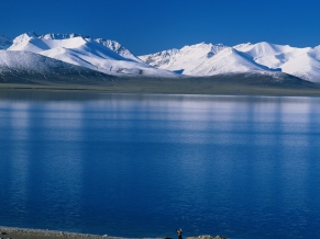 Blue Water in Winter