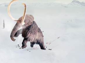 Big Ice Age Mammoth