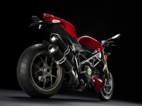 Ducati Streetfighter Red Rear
