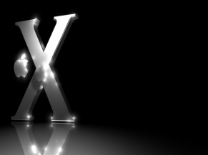 Glowing Apple OS X