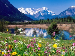 Loisach River Germany