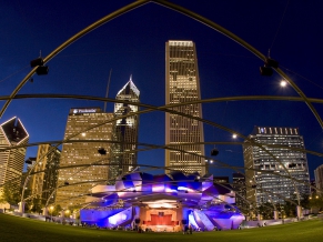 Pavilion Millennium Park Chicago Illinois