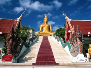The Big Buddha Koh Samui Samui Isl Thail