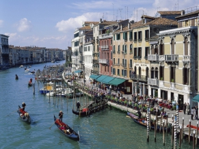 The Gr Canal of Venice Italy