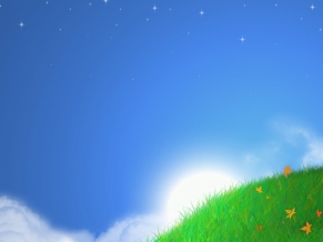 Great Green Sunrise