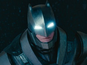 Batman in Mech Batsuit