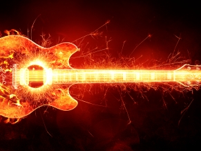 Blazing Guitar