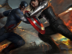 Captain America The Winter Soldier Artwork