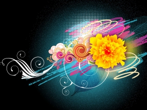 Flower Vector Designs 1080p