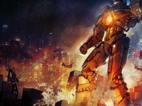 Gypsy Danger in Pacific Rim
