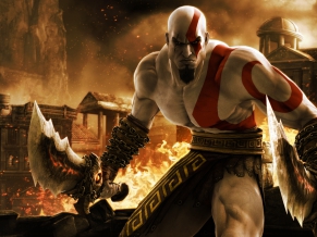 Kratos in God of War