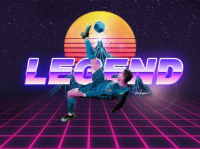 Legend Cristiano Ronaldo Retro