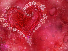 Love Heart Flowers