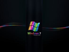Rainbow Colored Windows 7