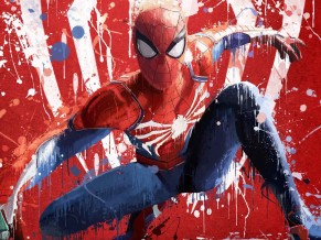 Spider Man Splash Art