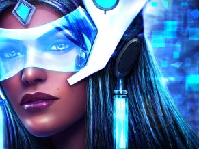 Symmetra in Overwatch Artwork