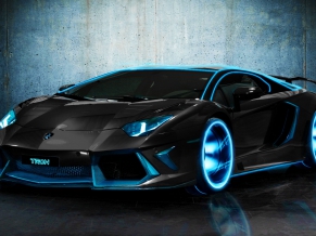 TRON Lamborghini Aventador