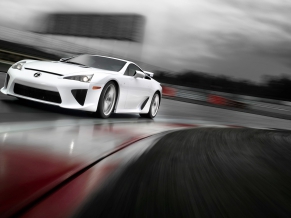 2011 Lexus LFA Rain Race