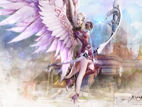 Aion Fantasy CG Archer Girl